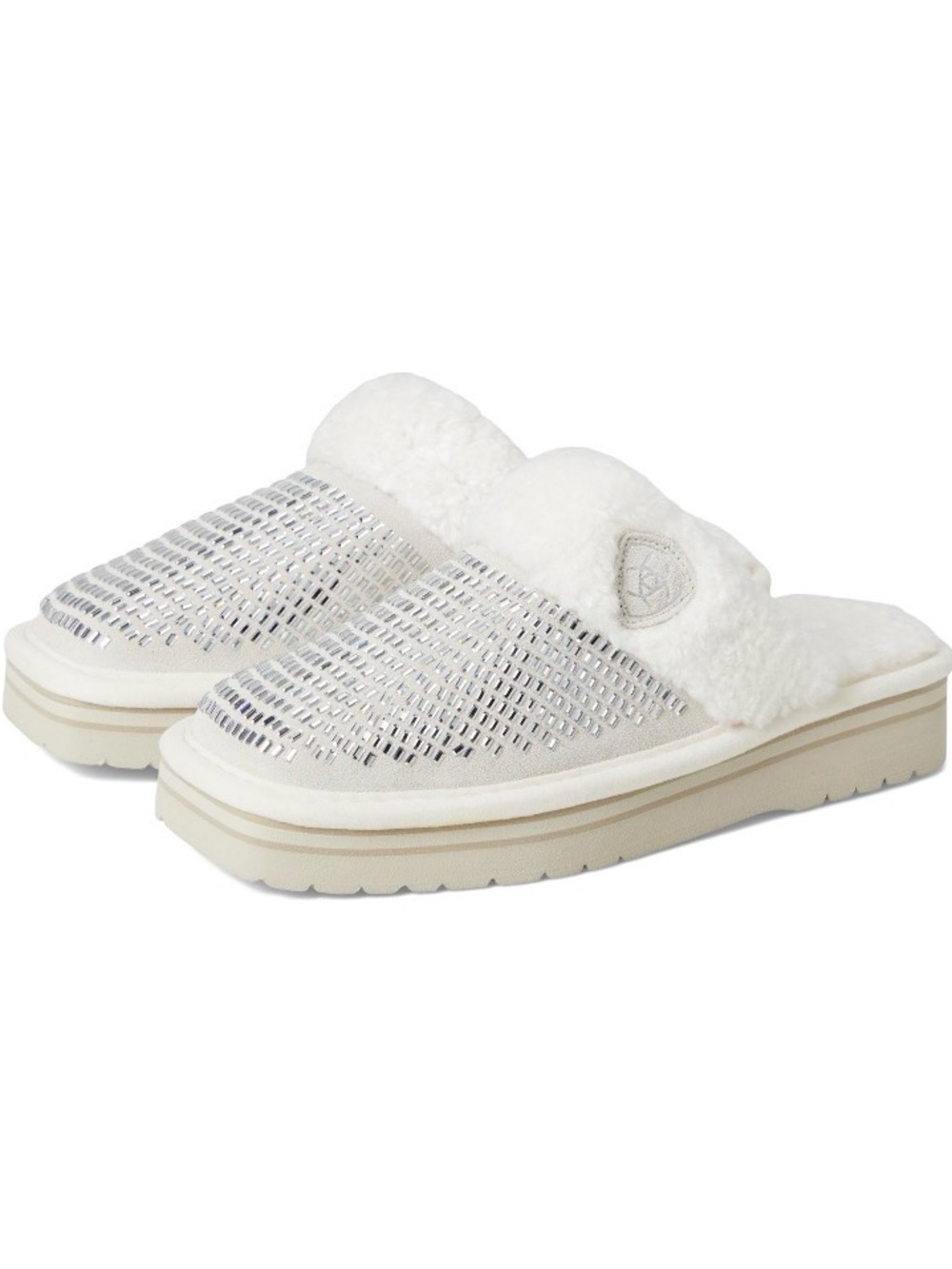 Women’s Ariat Jackie square toe exotic slip ons Sz 7